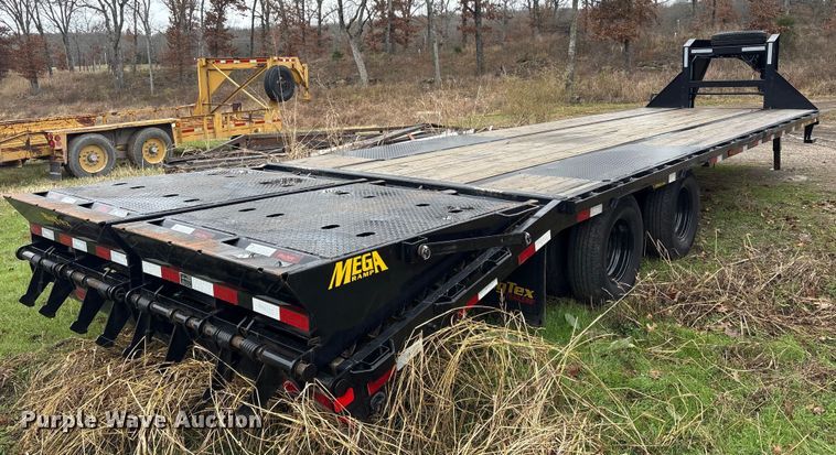 image for item EG8302 2022 Big Tex 25' Gooseneck equipment trailer