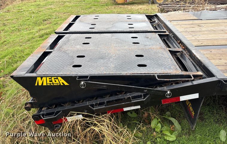 image for item EG8302 2022 Big Tex 25' Gooseneck equipment trailer
