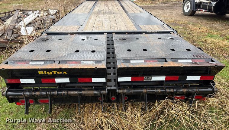 image for item EG8302 2022 Big Tex 25' Gooseneck equipment trailer