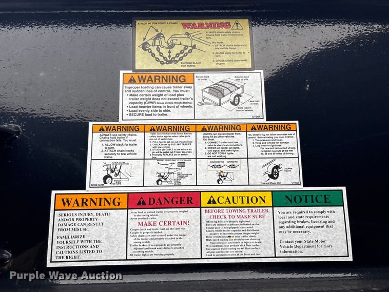 image for item EG8302 2022 Big Tex 25' Gooseneck equipment trailer