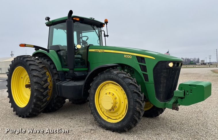 image for item EM0056 2007 John Deere 8330 MFWD tractor