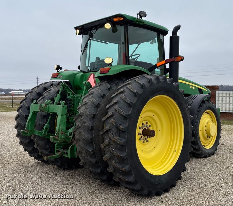image for item EM0056 2007 John Deere 8330 MFWD tractor