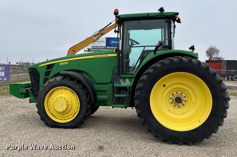 image for item EM0056 2007 John Deere 8330 MFWD tractor