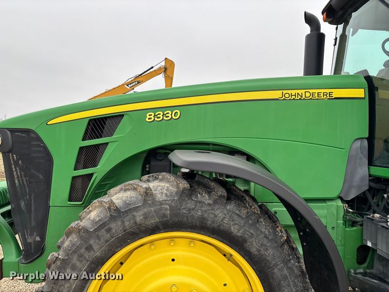 image for item EM0056 2007 John Deere 8330 MFWD tractor
