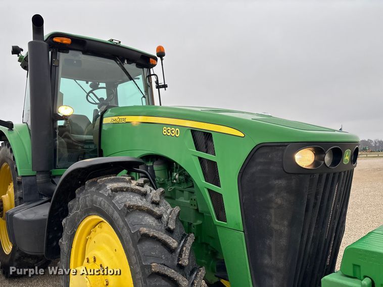 image for item EM0056 2007 John Deere 8330 MFWD tractor