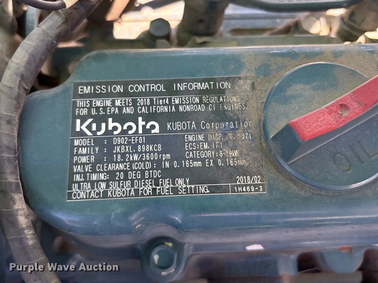 image for item EM6165 2020 Nifty SD50TD 4X4 MK1B boom lift