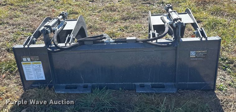 image for item EN0059 2025 Wolverine GB-11-72W skid steer grapple bucket