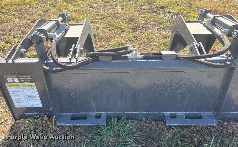 image for item EN0059 2025 Wolverine GB-11-72W skid steer grapple bucket