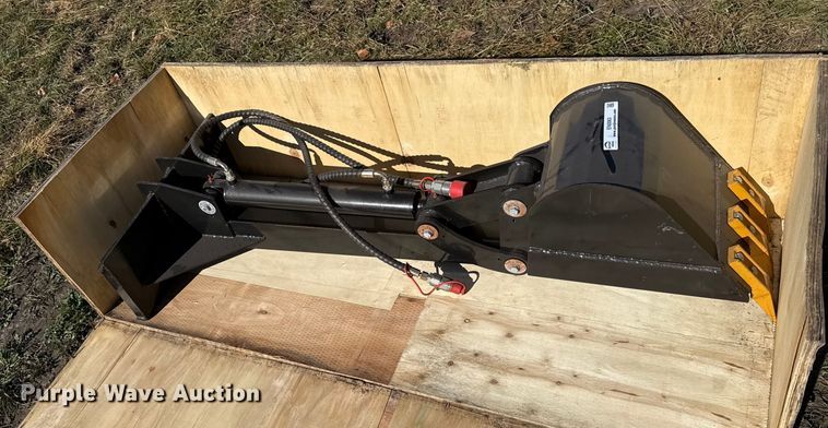 image for item EN0063 AGT skid steer backhoe