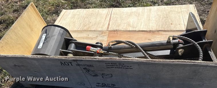 image for item EN0063 AGT skid steer backhoe