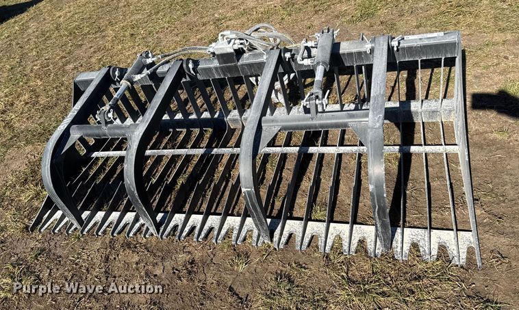 image for item EN0074 Pabreak skid steer grapple bucket