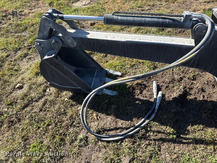 image for item EN0079 Pabreak skid steer backhoe