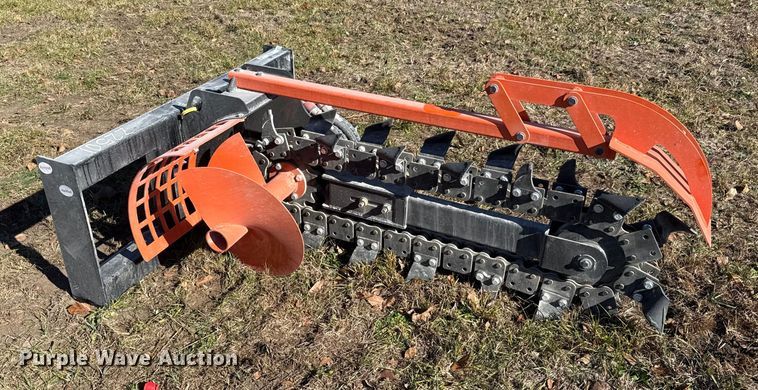 image for item EN0081 2025 Future D39 skid steer trencher