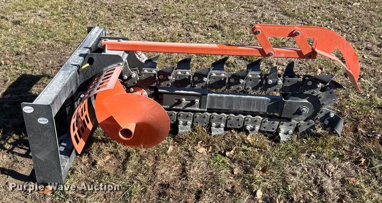 image for item EN0081 2025 Future D39 skid steer trencher