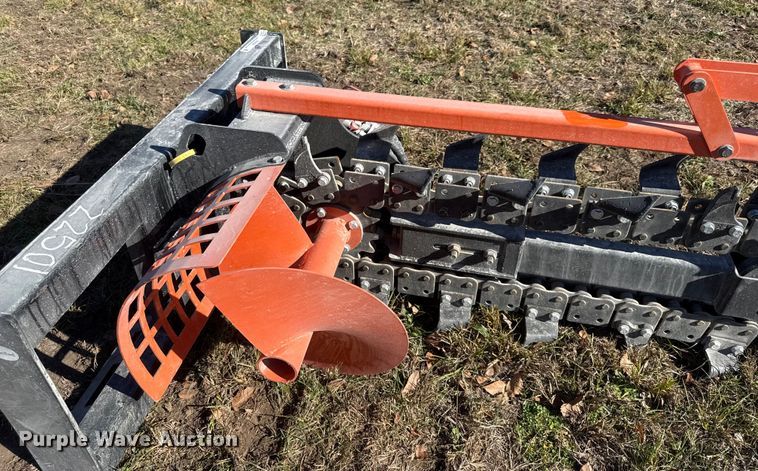 image for item EN0081 2025 Future D39 skid steer trencher