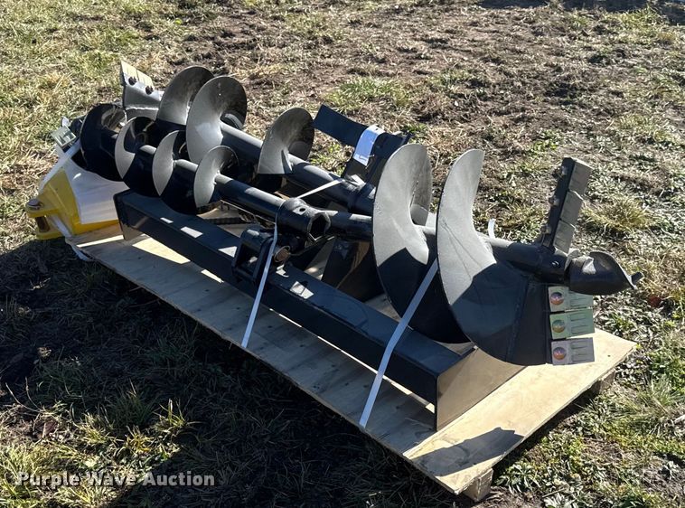 image for item EN0084 Miva skid steer auger