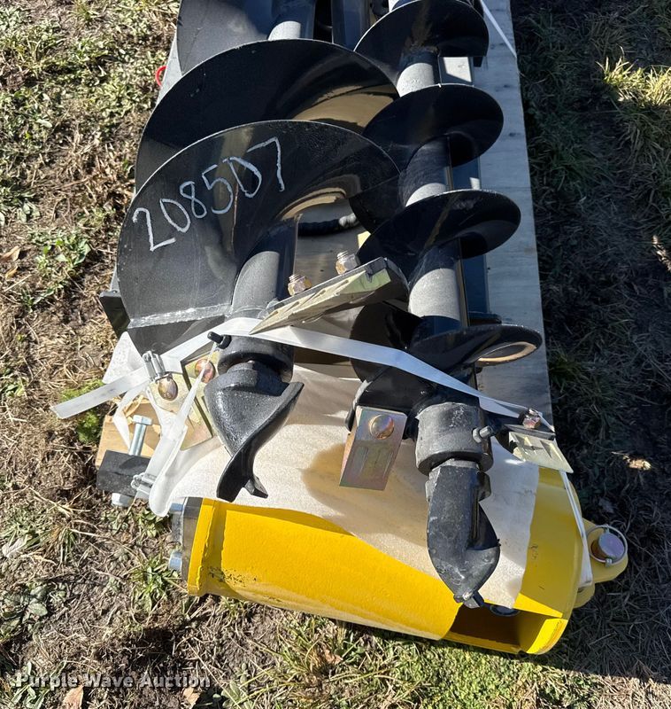 image for item EN0084 Miva skid steer auger