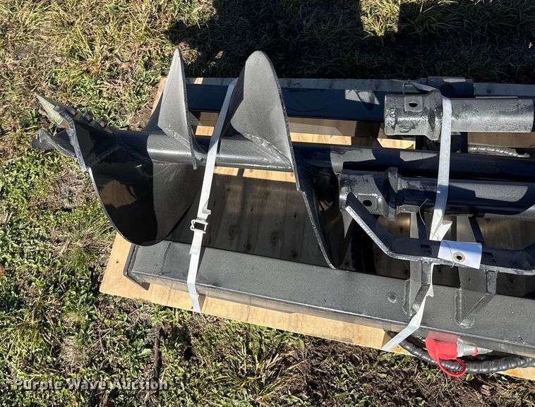 image for item EN0084 Miva skid steer auger