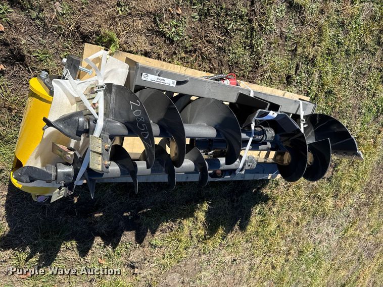 image for item EN0084 Miva skid steer auger