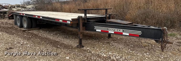 image for item EN0092 2015 Donahue equipment trailer