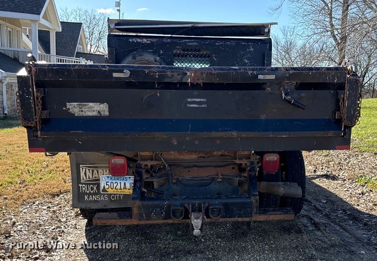 image for item EN0093 2015 Ford F550 Crew Cab dump truck