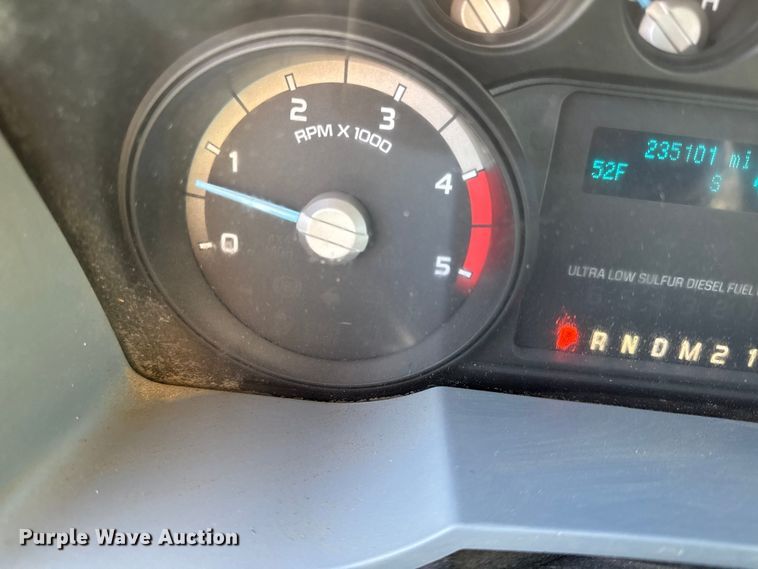 image for item EN0093 2015 Ford F550 Crew Cab dump truck