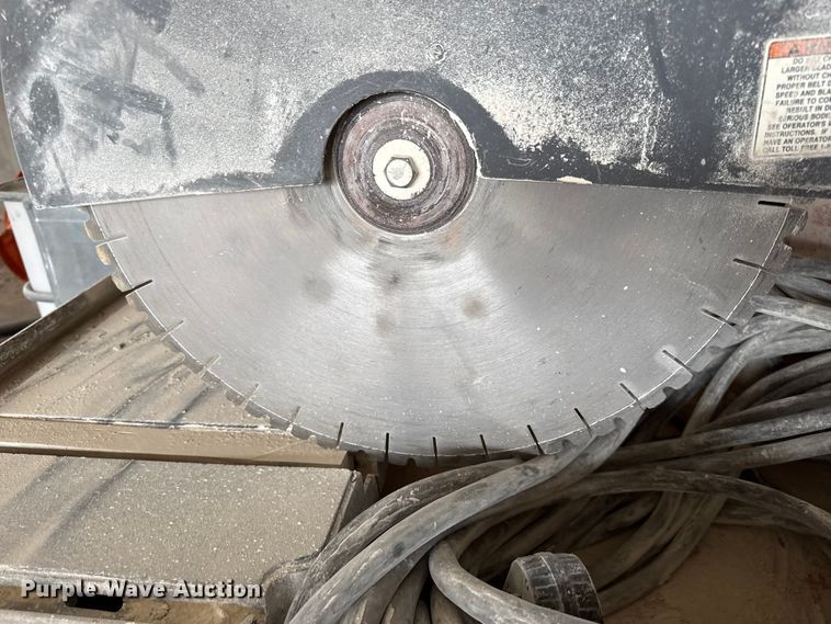 image for item EN0099 Husqvarna TS510 masonry saw