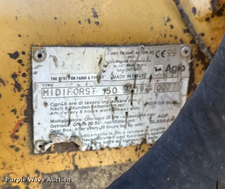 image for item EN0124 Seppi skid steer mulcher