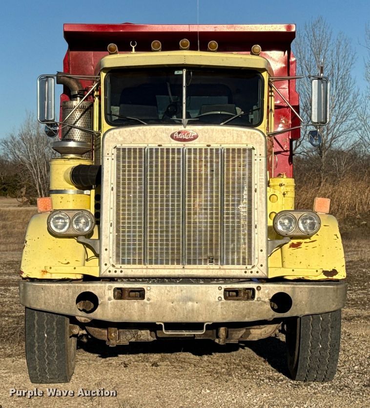 image for item EN0164 1981 Peterbilt 359 dump truck