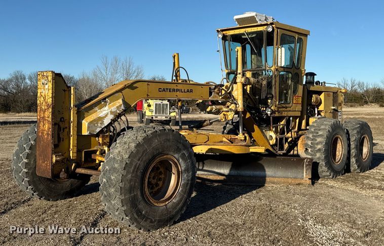 image for item EN0165 1980 Caterpillar 14G motor grader