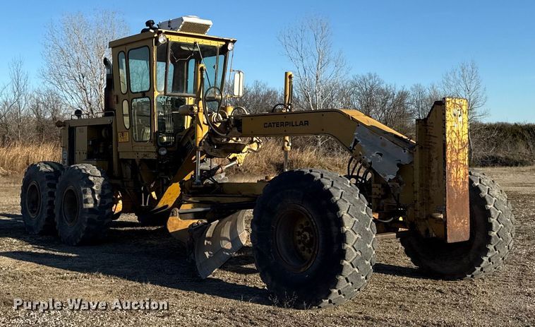 image for item EN0165 1980 Caterpillar 14G motor grader