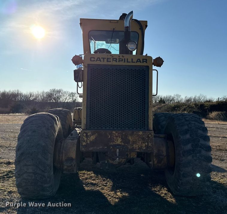 image for item EN0165 1980 Caterpillar 14G motor grader