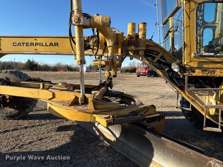 image for item EN0165 1980 Caterpillar 14G motor grader