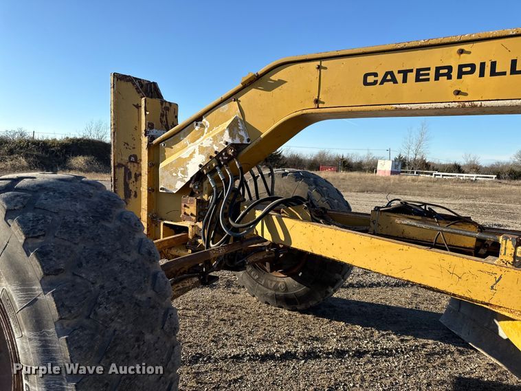 image for item EN0165 1980 Caterpillar 14G motor grader