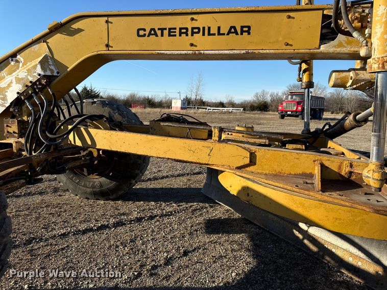 image for item EN0165 1980 Caterpillar 14G motor grader