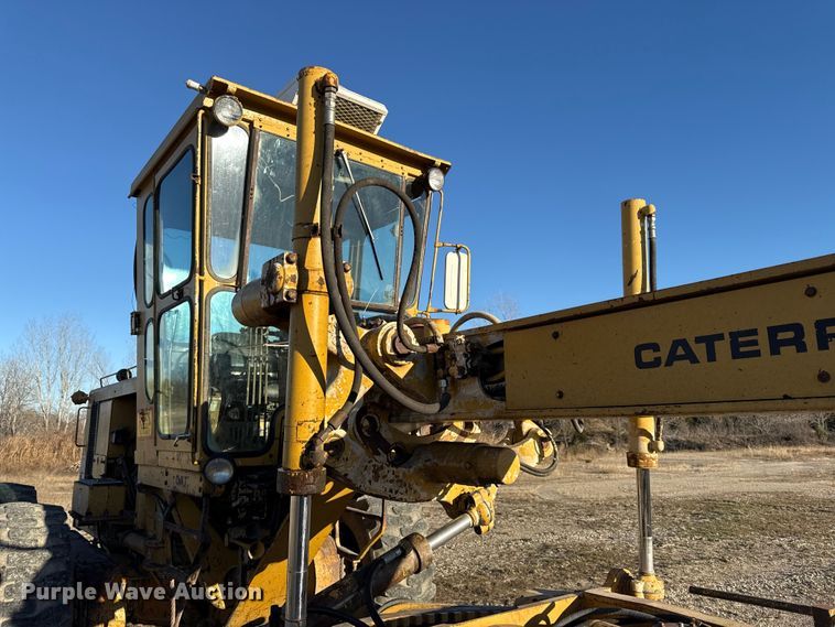 image for item EN0165 1980 Caterpillar 14G motor grader