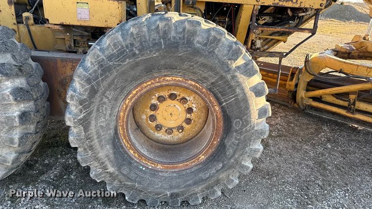 image for item EN0165 1980 Caterpillar 14G motor grader