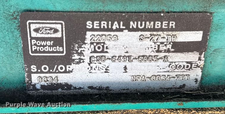 image for item EN0722 Onan 30.0EK-15R/23642R generator