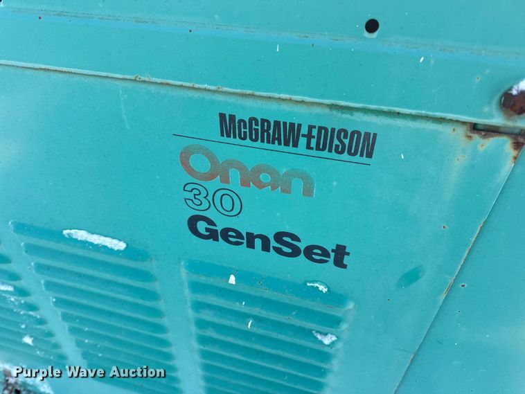 image for item EN0723 Onan 30.0EK-15R-/27238N generator