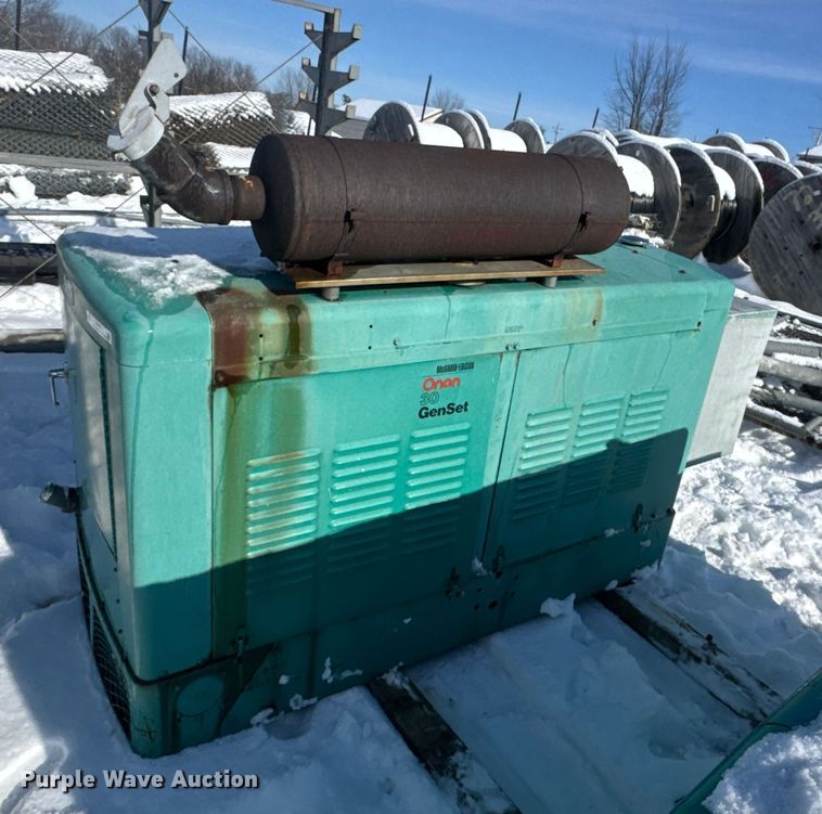 image for item EN0727 Onan 30.0EK-15R/27238N generator