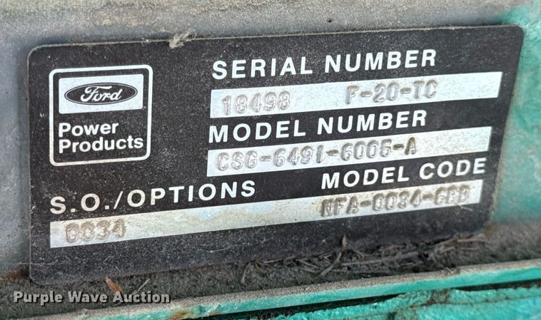 image for item EN0728 Onan 30.0EK-15R/20044R generator