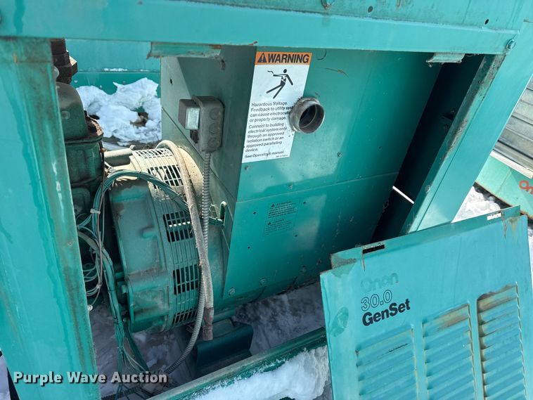 image for item EN0729 Onan 30.0EK-15R/23642R generator