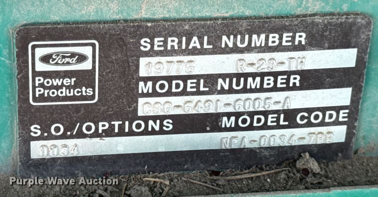 image for item EN0731 Onan 30.0EK-15R/23642R generator