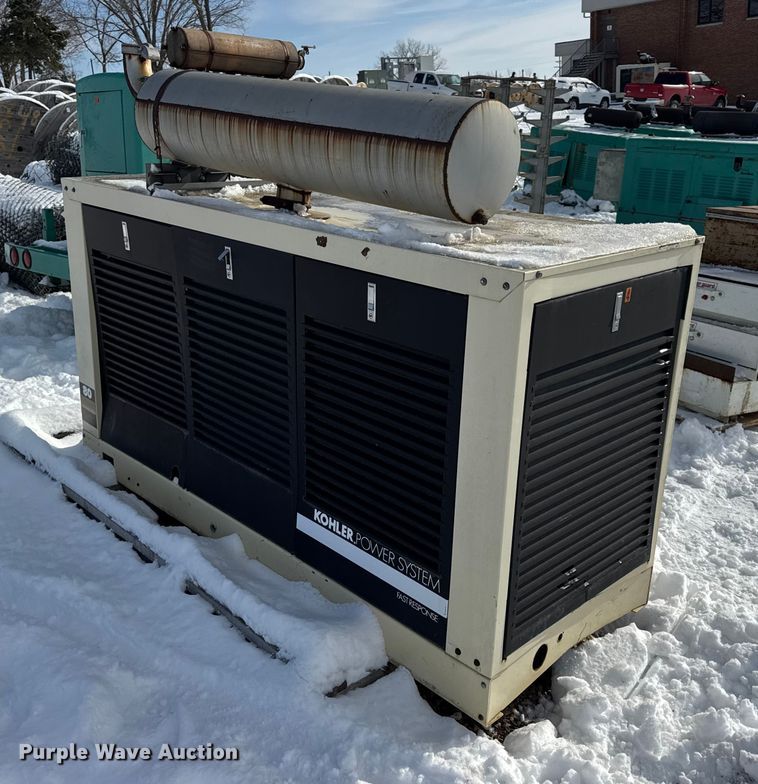 image for item EN0736 1998 Kohler 80RZ202 generator