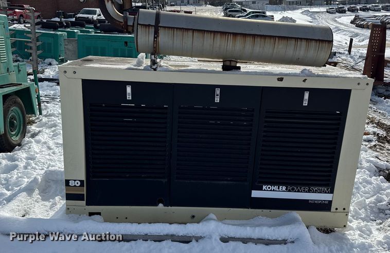 image for item EN0736 1998 Kohler 80RZ202 generator
