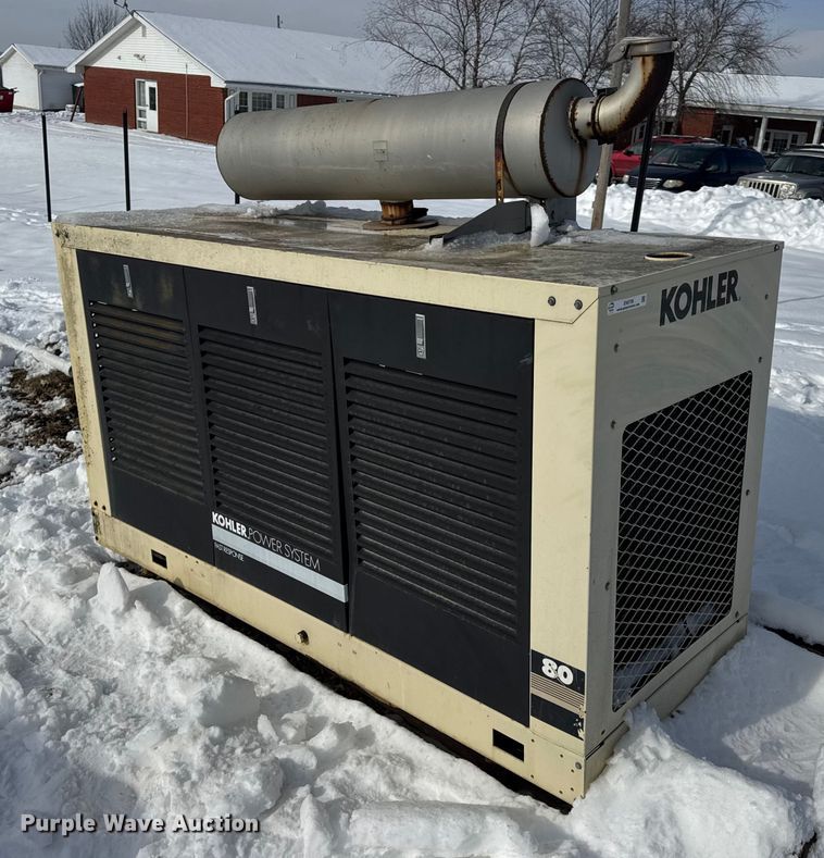 image for item EN0736 1998 Kohler 80RZ202 generator
