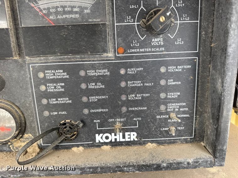 image for item EN0736 1998 Kohler 80RZ202 generator