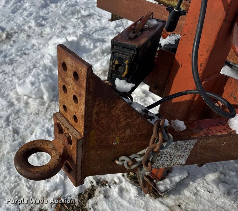 image for item EN0737 1992 Belshe equipment trailer