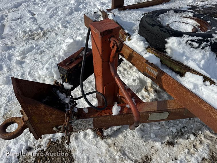 image for item EN0737 1992 Belshe equipment trailer