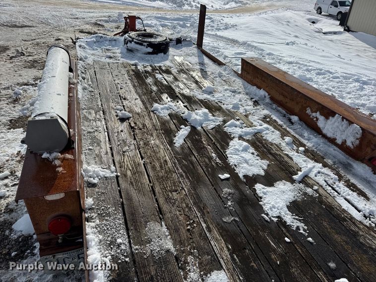 image for item EN0737 1992 Belshe equipment trailer